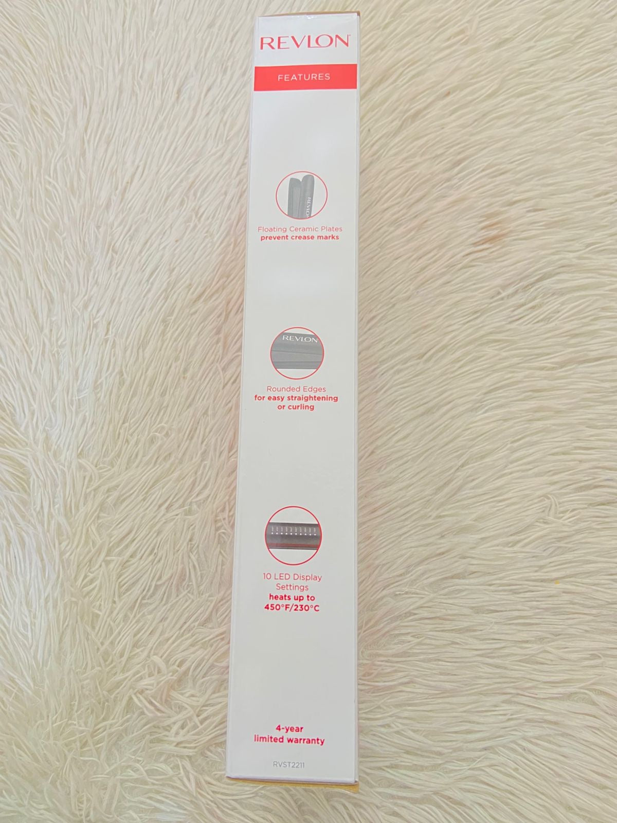 Plancha REVLON original 1 pulgada, Distribución de calor uniforme de hasta 450F 🔥 para un acabado rapido y duradero