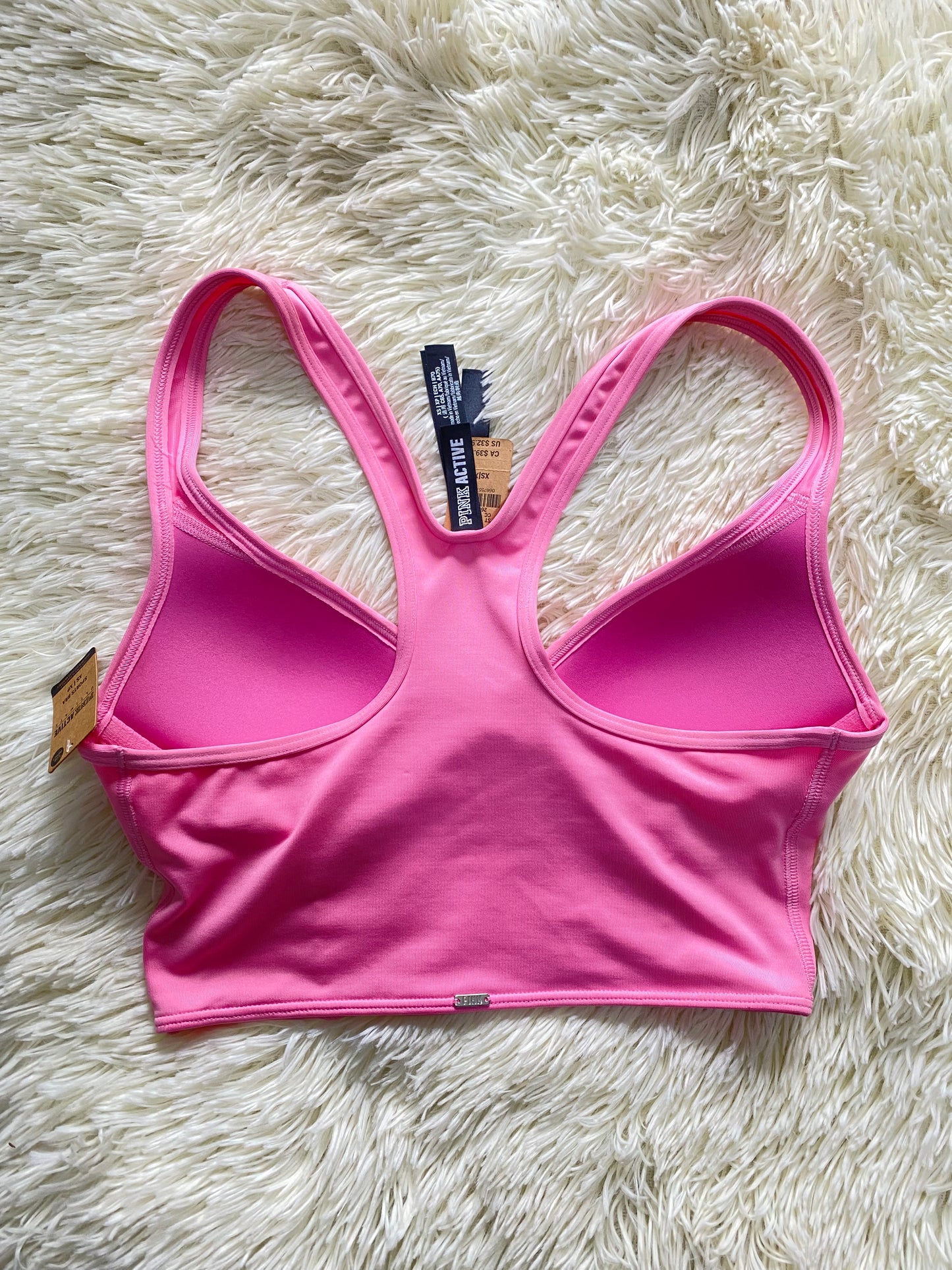 Top Bra Pink Victoria’s Secret original, rosado Barbie.