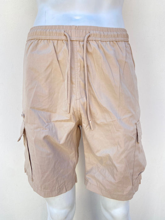 Bermuda Forever 21 Original en color creme con bolsillos en los lados siper y lazos ajustables