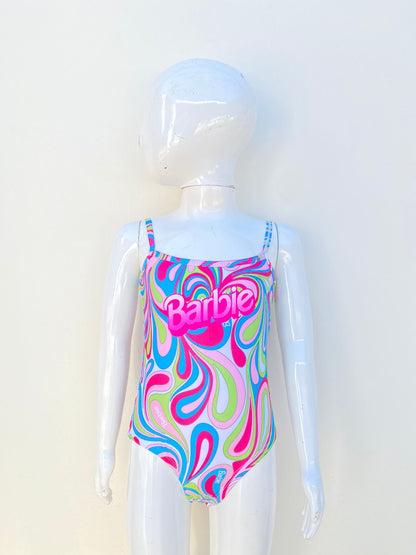 Biquini Traje de baño niñas BARBIE con estampado de gotas en varios colores