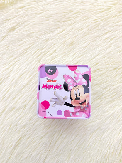 Reloj DISNEY original, rosado de MINNIE MOUSE, con estampado del personaje, 6+.