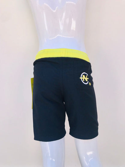 Bañador Baggy niños Nautica original negro con amarillo