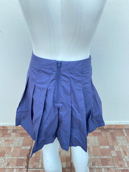 Falda para niñas Carter’s original azul marino liso.