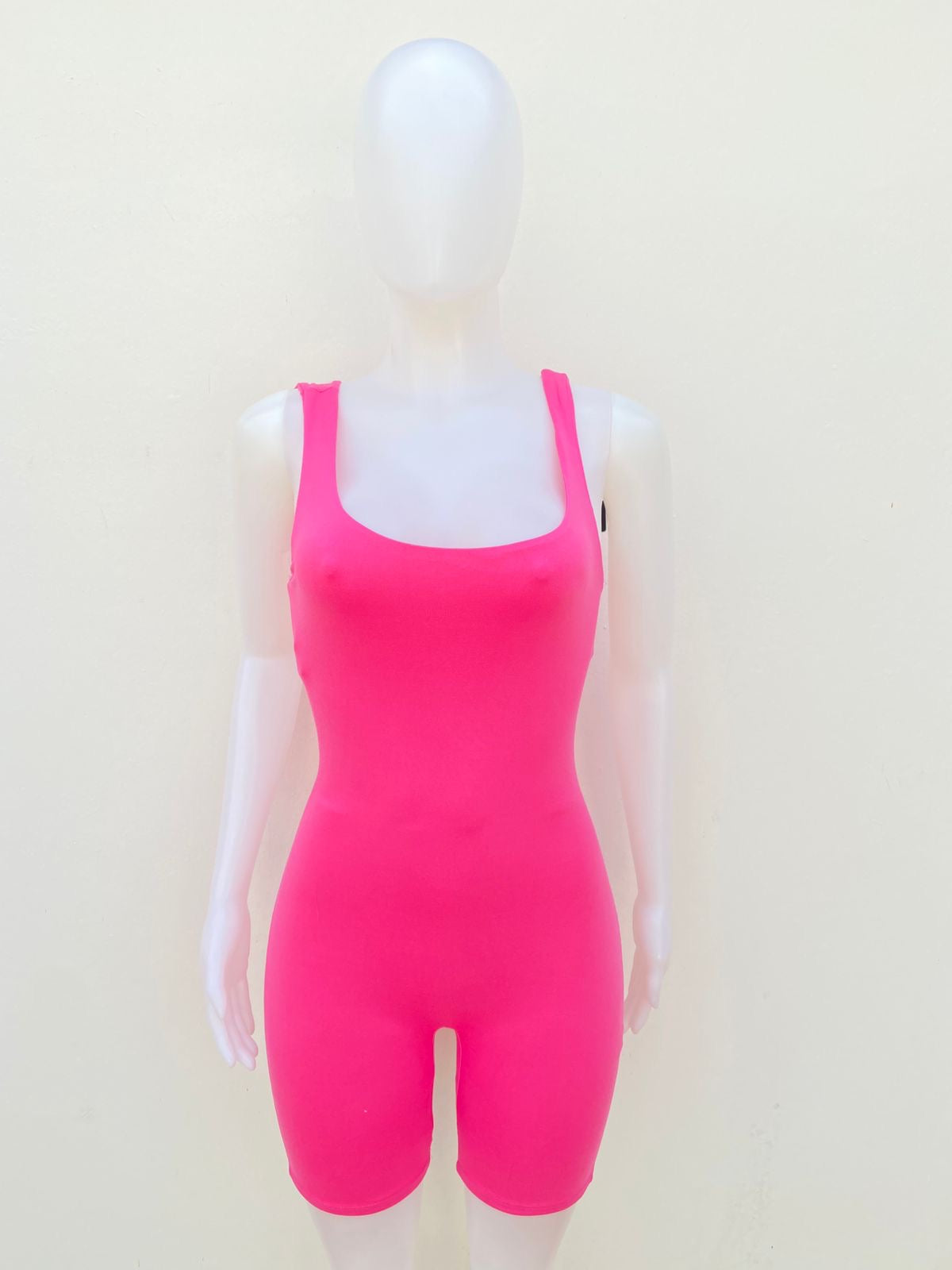 Enterizo(Romper) Fashion nova original, Rosado (Pink) liso.