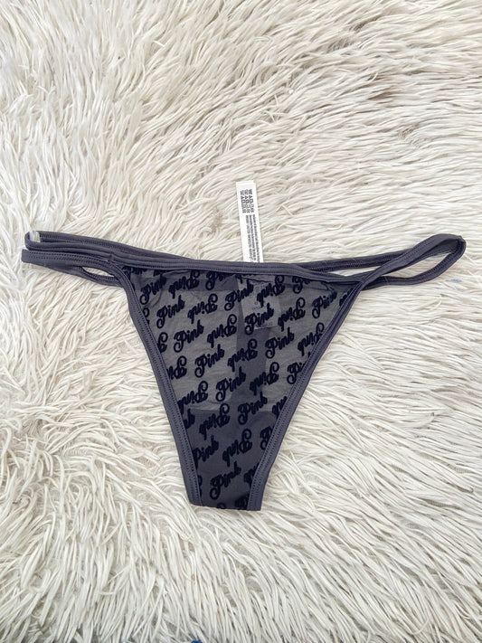 Panti PINK original, negro con letras bordadas PINK.