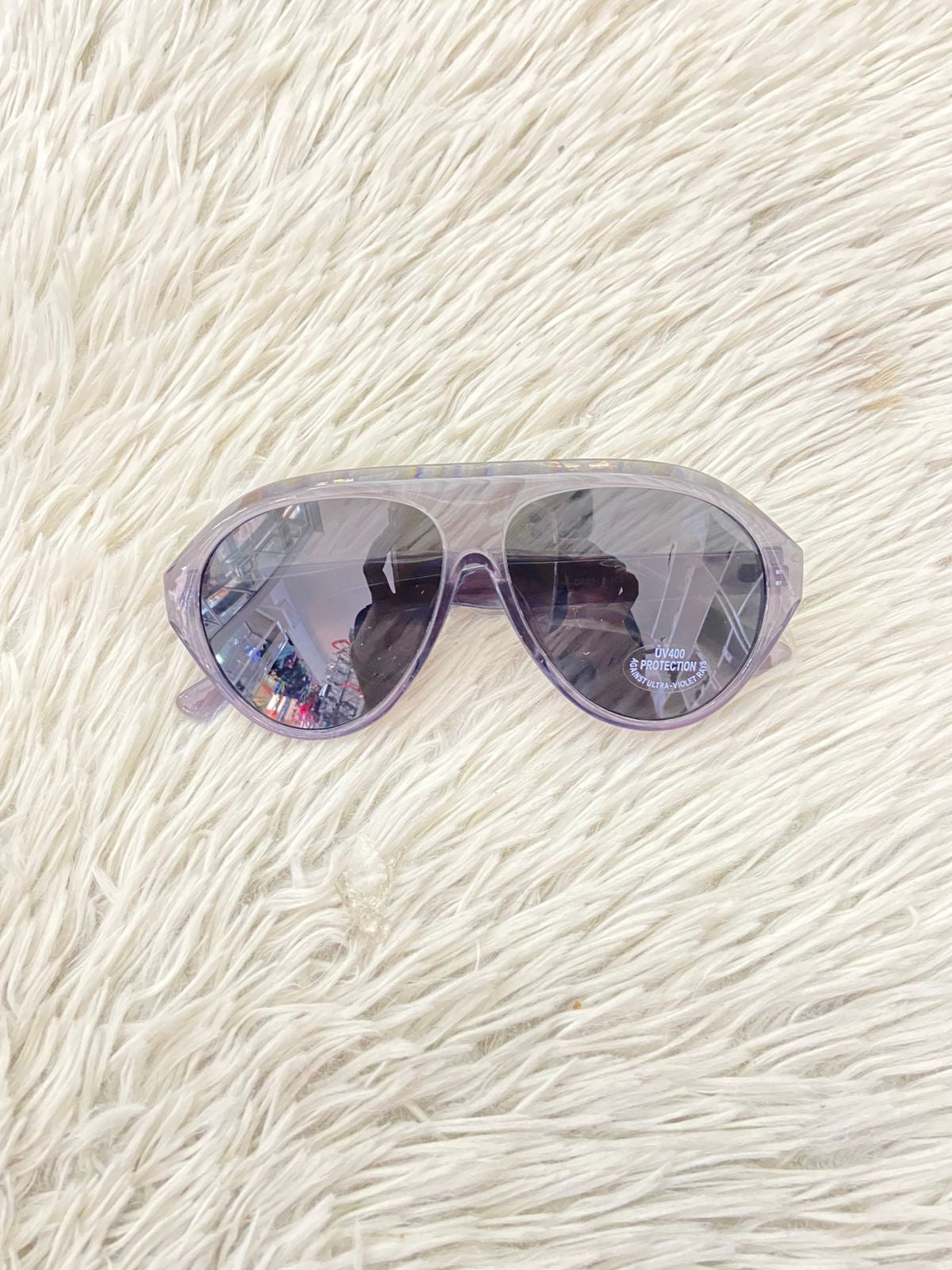 Lentes en color gris transparente y micas oscuras