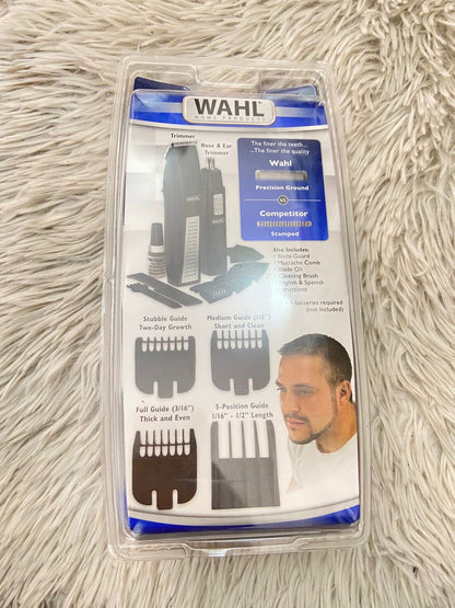 Kit de Máquina para cortar pelo WAHL original, con sus accesorios y maquina para los vellos nasales.
