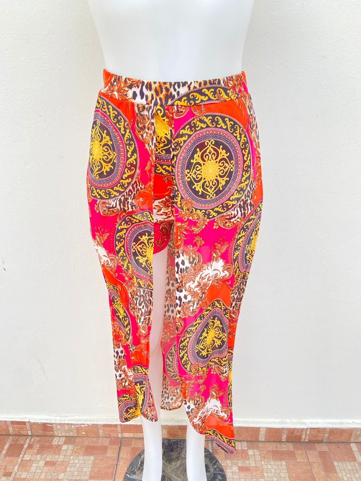 Pantalon/falda Almost Famous Original, colorido con estampado