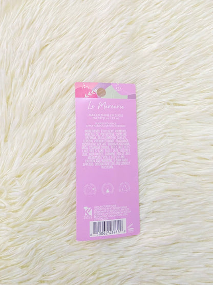 Pinta labios/ Lip GLOSS LE MERCERIE original, color rojo intenso FULL COVERAGE #722