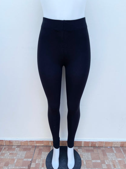 Legging / licra  Forever 21 original organica negra lisa, larga