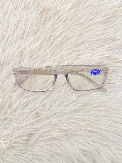 Lentes diseñados con protección UV 100-400 para proteger tu visión. Transparentes con micas claras. pequeño