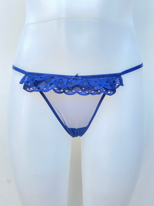 Panti Victoria’s Secret original azul marino transparente.