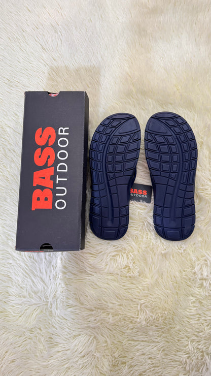 Sandalias BASS OUTDOOR original. Azul.  ✔️ Ultra livianas ✔️ Máximo confort en clima caliente