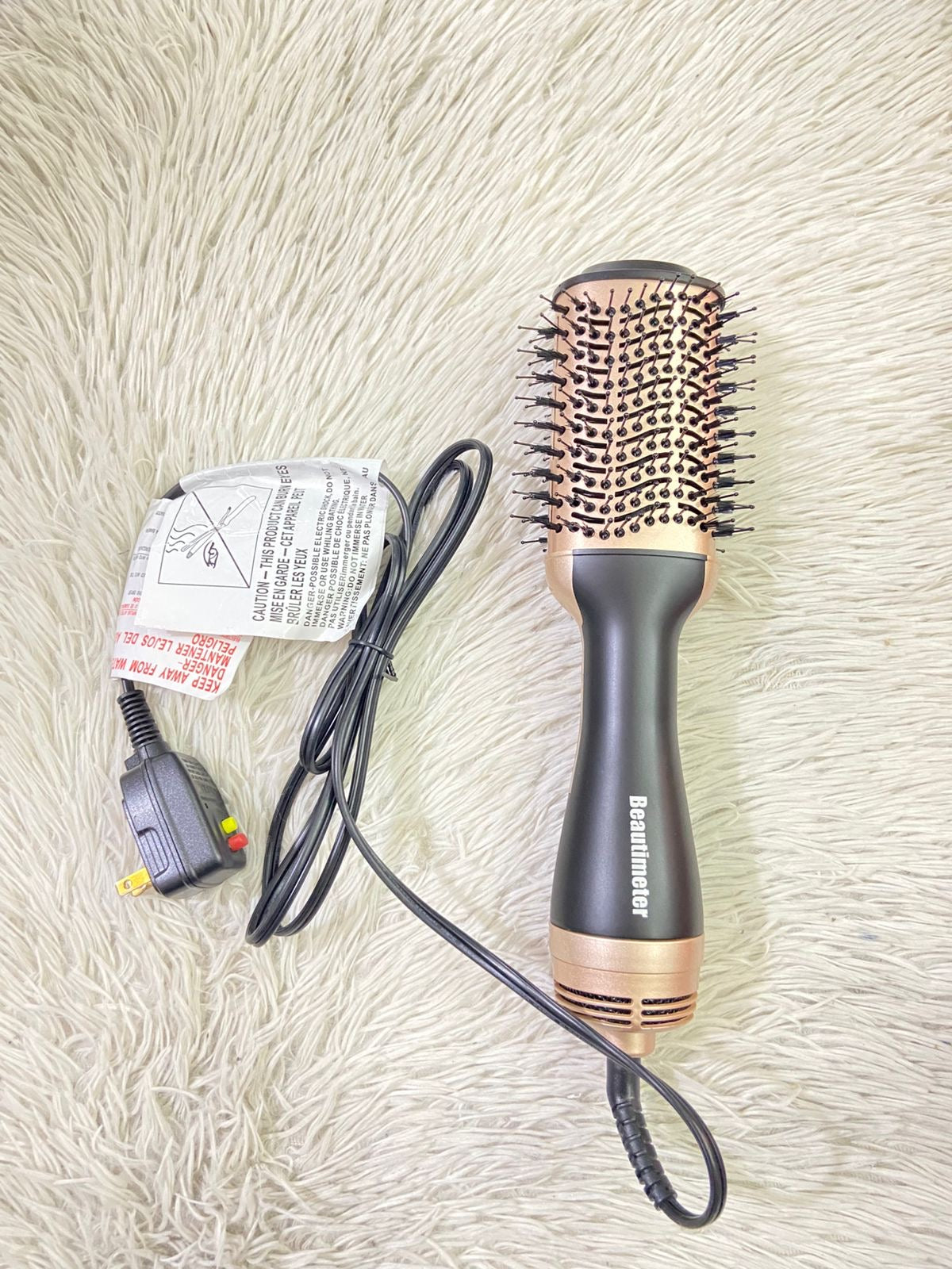 💨✨ Beautimeter original 4 en 1
Secador + Cepillo Voluminizador + Styler + Alisador
🔥 Tecnología Negative Ionic
🔘 Reduce frizz 🔘 Aporta brillo