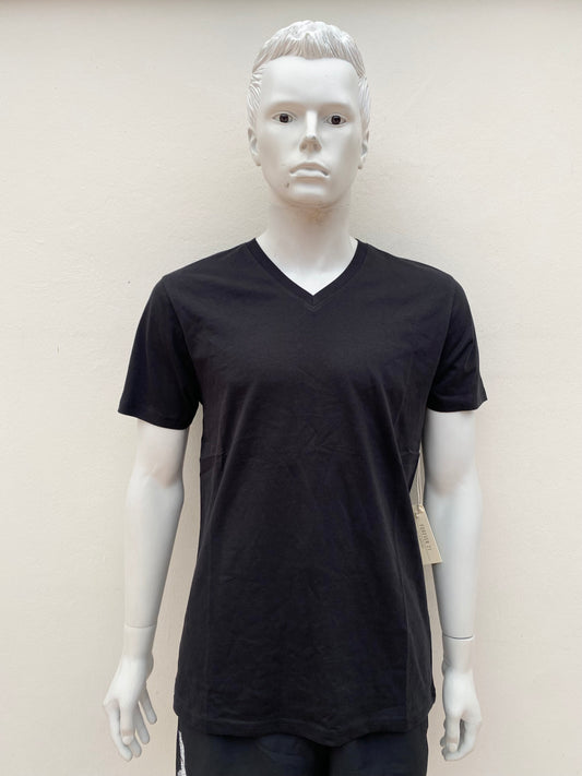 T-shirt Forever 21 original, negro (Black) esencial, cuello V.