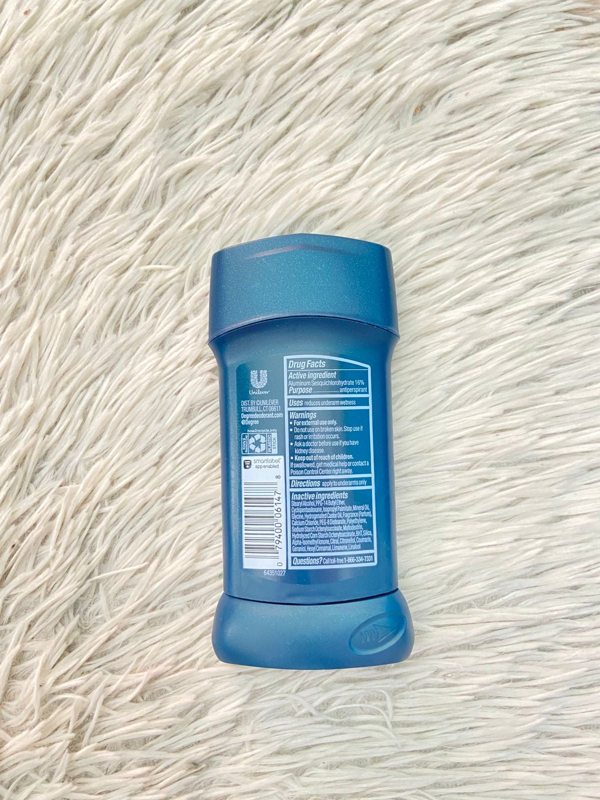 Desodorante DEGREE Advanced Original 72 Horas Body Heat Activated