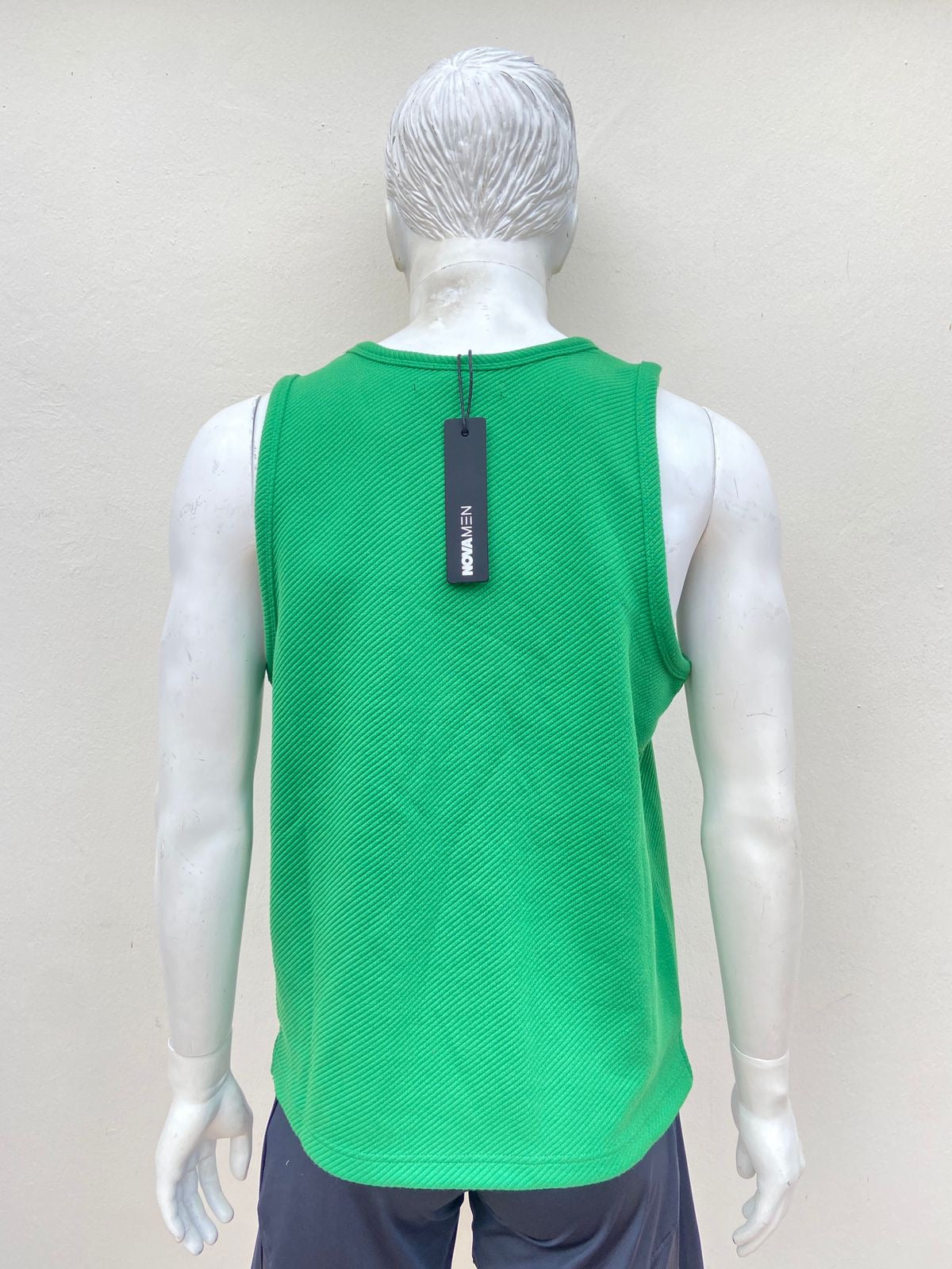 Franela Fashion nova original, verde (green) tela canale.