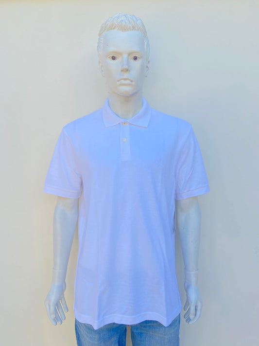 Polocher CHAPS Est 1978 Original, en color blanco liso con logotipo de la marca al frente