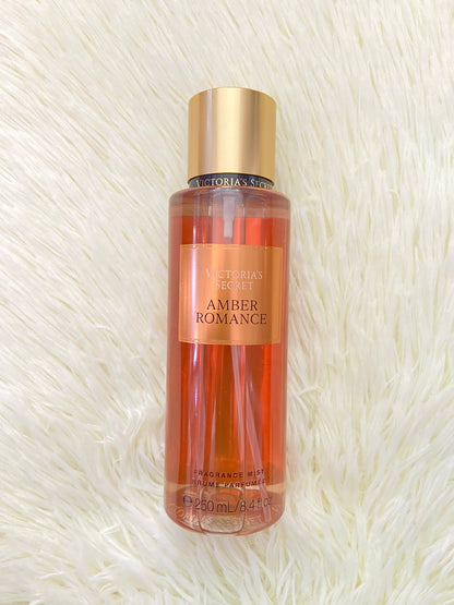 Colonia Victoria’s Secret original, AMBER ROMANCE, naranja.