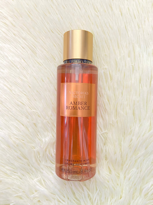 Colonia Victoria’s Secret original, AMBER ROMANCE, naranja.