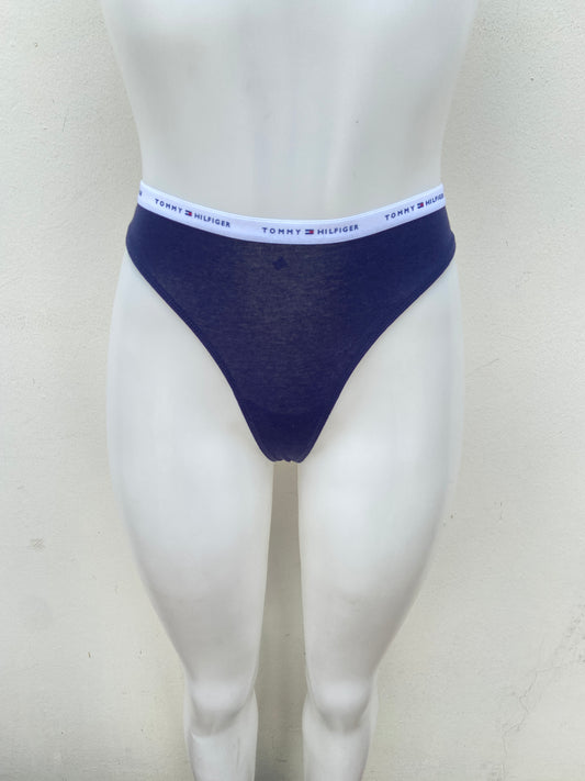 Panti Tommy Hilfiger original azul marino, tanga.