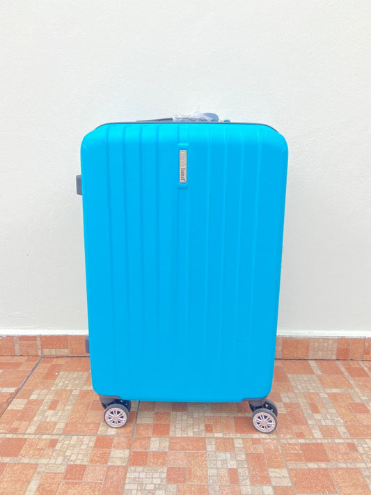 Maleta ROCKLAND original, azul claro lisa MEDIANA