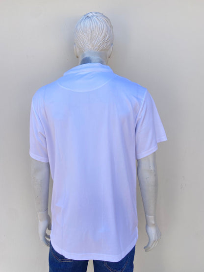 Polocher NAUTICA Original en color blanco liso.