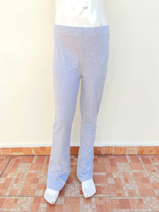 Legging SWEET BUTTERFLY Original en color gris lisa, estilo campana