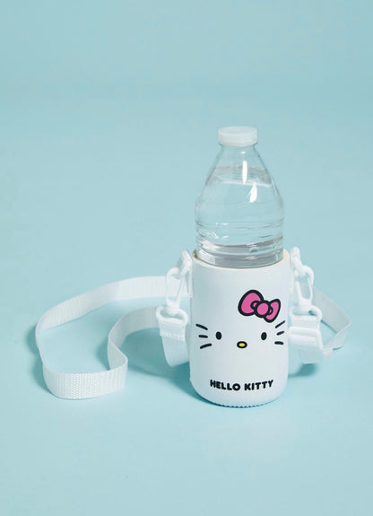 Carterita/Portavaso Hello Kitty Forever 21 Original blanco con estampado de HELLO KITTY y lazo
