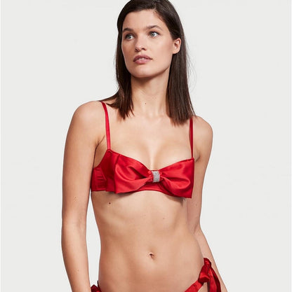 Top/ Brasier Victoria’s Secret original rojo con mazo en el centro