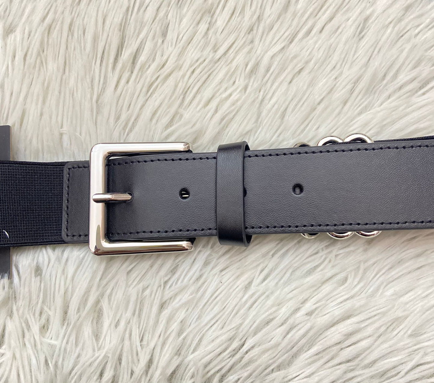 Correa/ Cinturón elástico UNDER ARMOUR original, negra lisa.