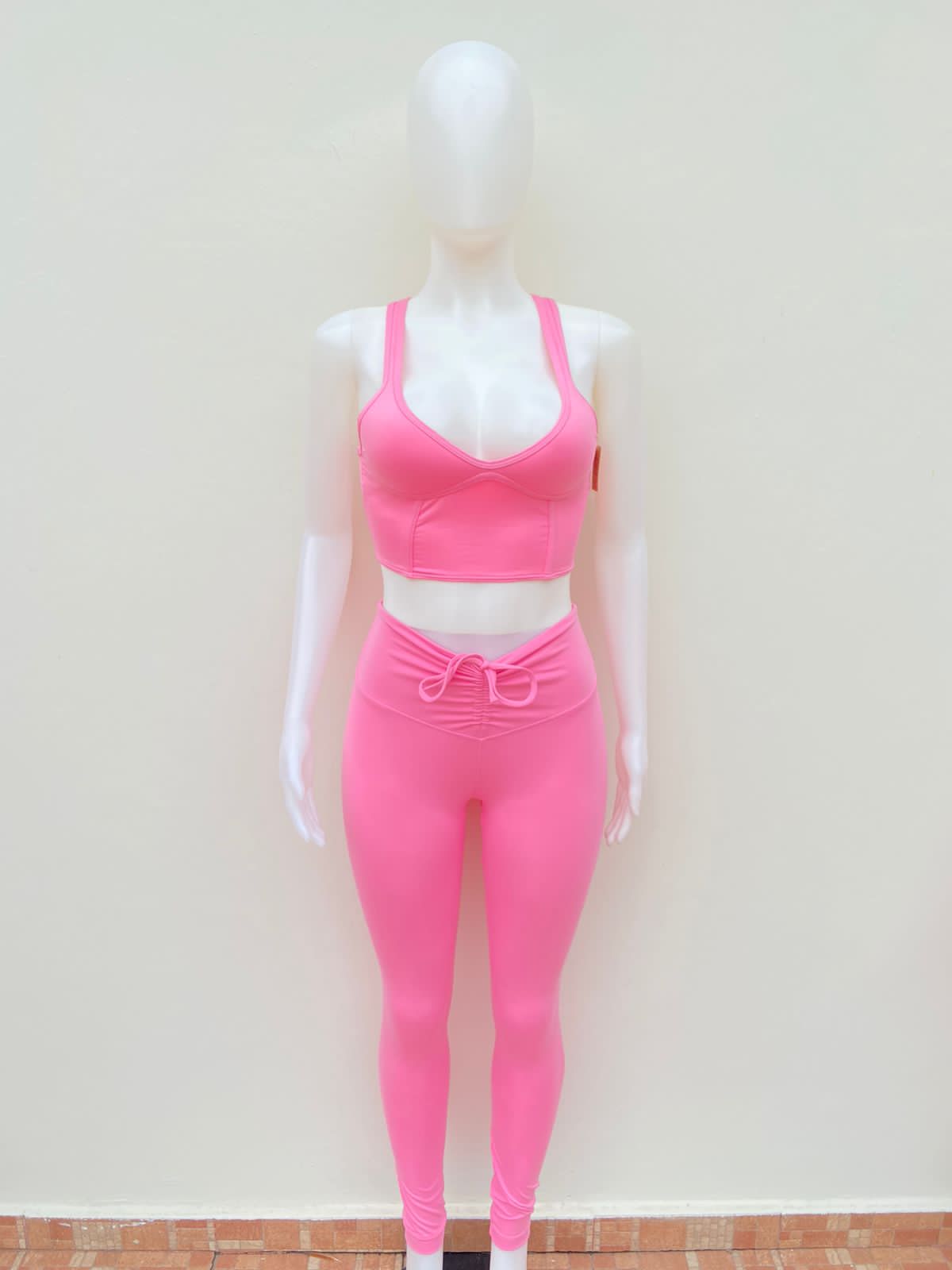 Conjunto Victoria’s Secret original, rosado Barbie.
