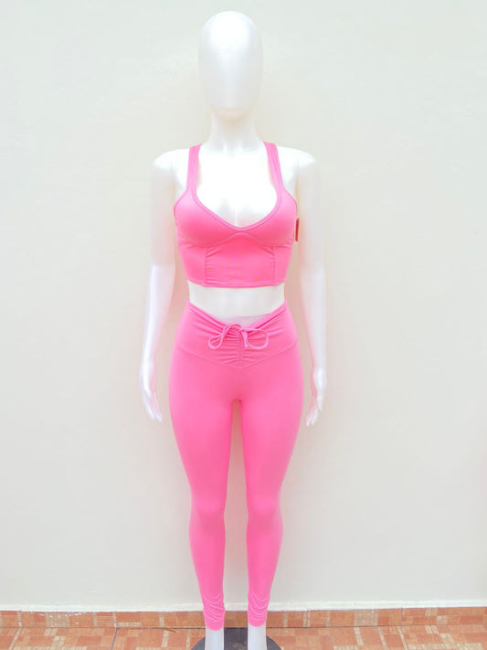 Conjunto Victoria’s Secret original, rosado Barbie.