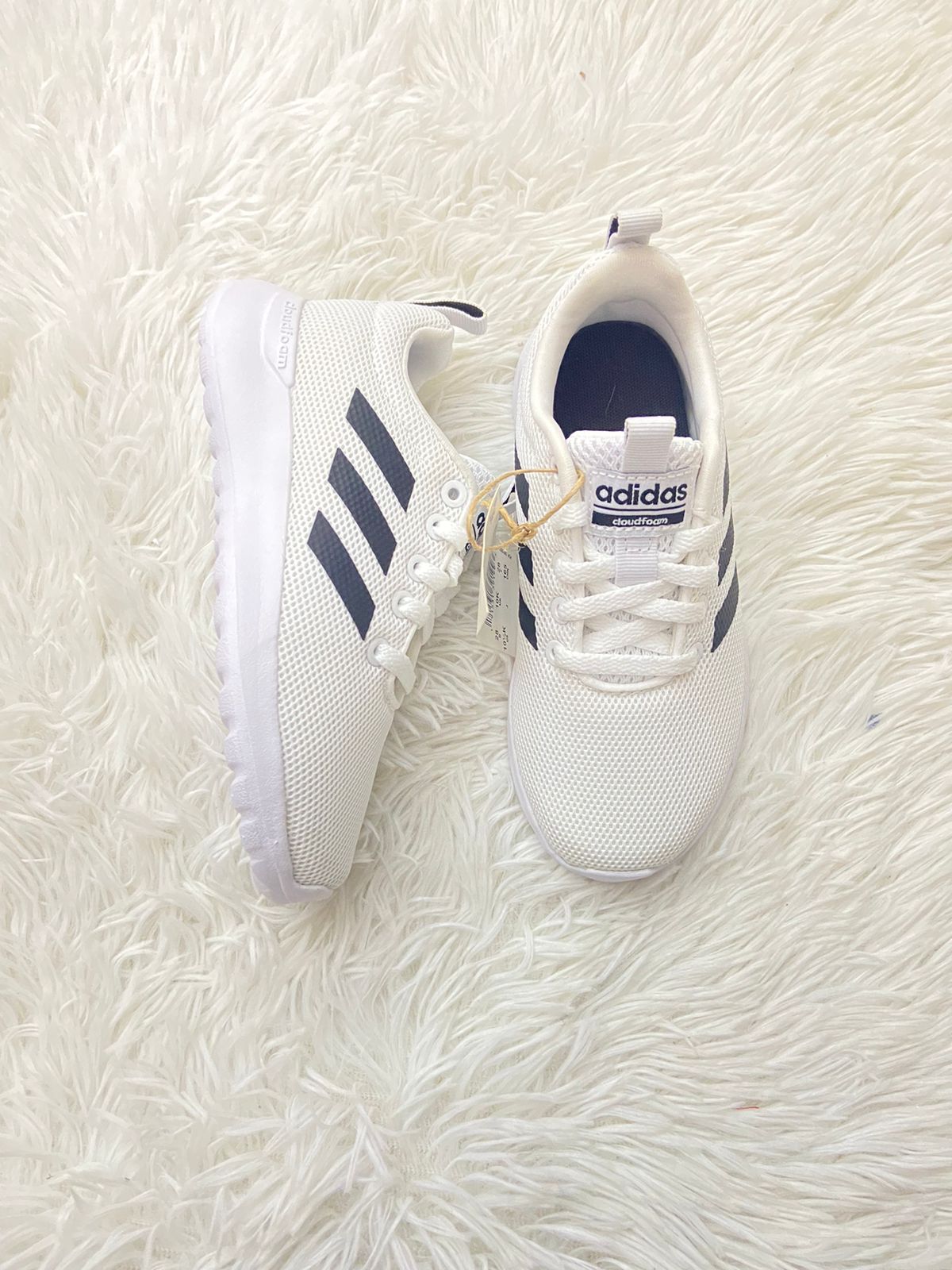 Adidas blanco con online gris